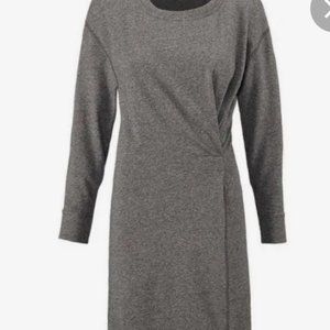 cabi Sweatshirt Dress, gray, XL